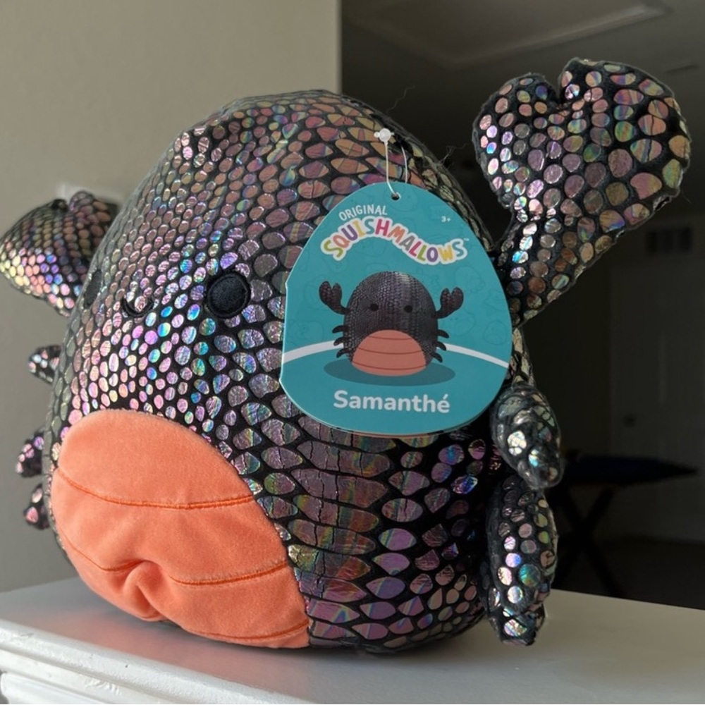 Squishmallow Samanthe The Shimmery Scorpion 8in 2021 Edition - Picture 9 of 10